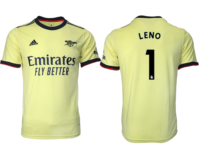 Men 2021-2022 Club Arsenal away aaa version green #1 Soccer Jersey->arsenal jersey->Soccer Club Jersey
